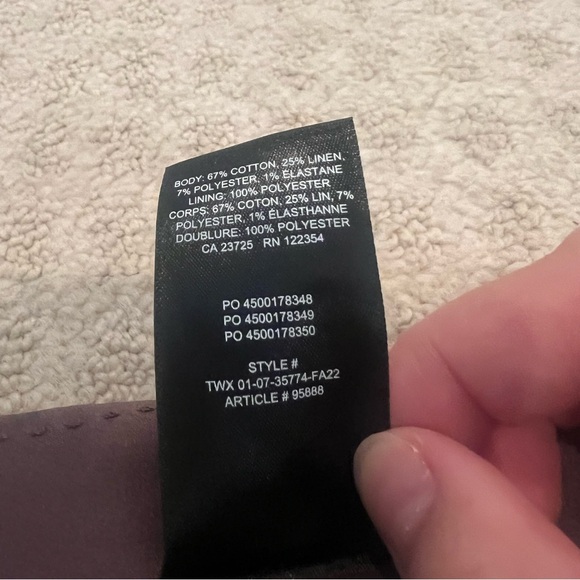 brand new with tags kinsley mocha brown mini skirt - Picture 5 of 7